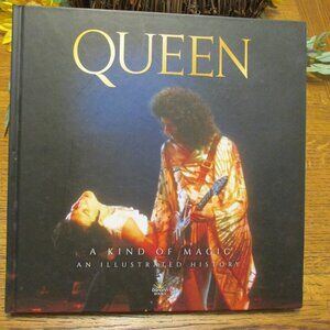 H405-Hardback Queen A Kind Of Magic an Illustrated History